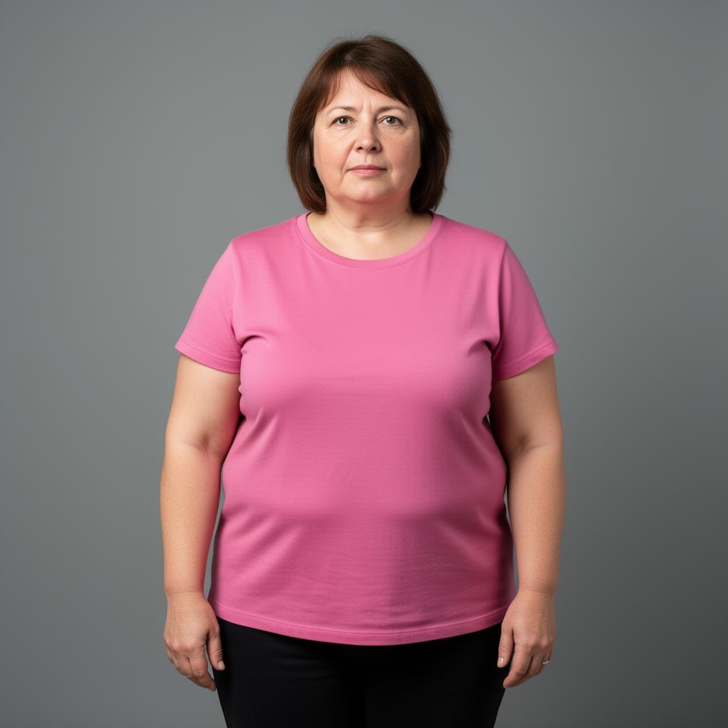 Patient before starting GLP-1 weight loss treatment from RxFor.me