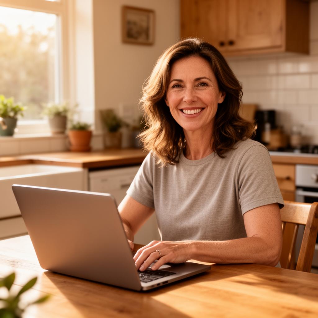 Licensed telehealth physician reviewing patient health assessment online