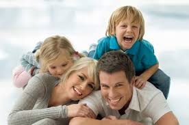 happy healthy family